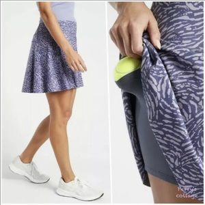 Athleta Ace Printed 13.5 Tennis Skort
